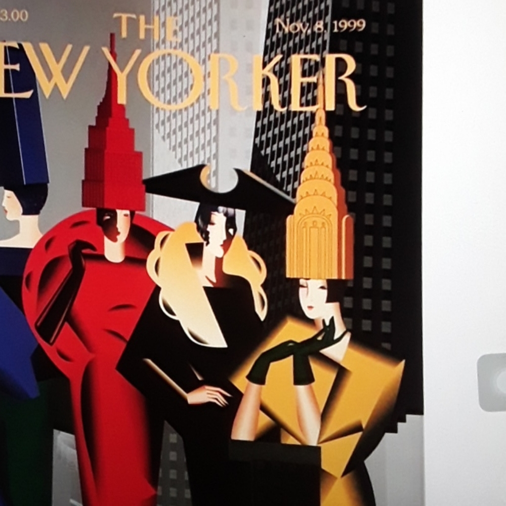 FASHION ❣️ Coffee Table BOOK  📚 Covering the New Yorker  COFFEE TABLE Vintage